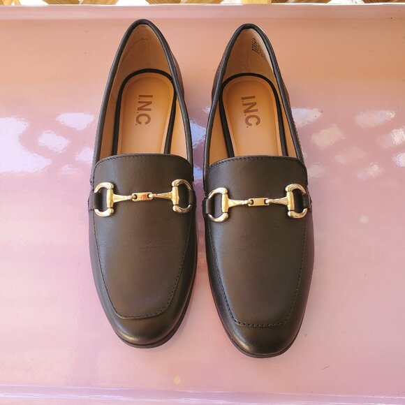 INC International Concepts Shoes - INC International Concepts Black Loafers Size 6.5